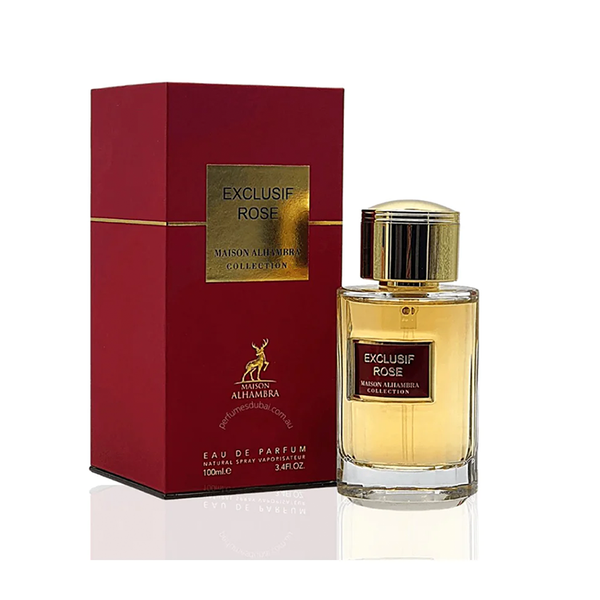 Exclusive Rose By Maison Alhambra 100 Ml For Women