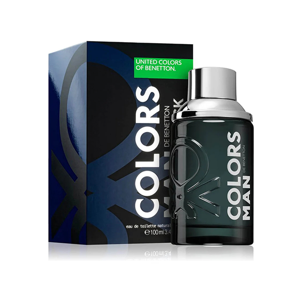 United Colors De Benetton Colors Black Intenso Eau De Toilette 100ml For Man