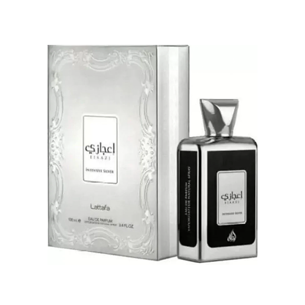 Lattafa Ejaazi Silver EDP Unisex Perfume By Lattafa Perfumes 100ml.