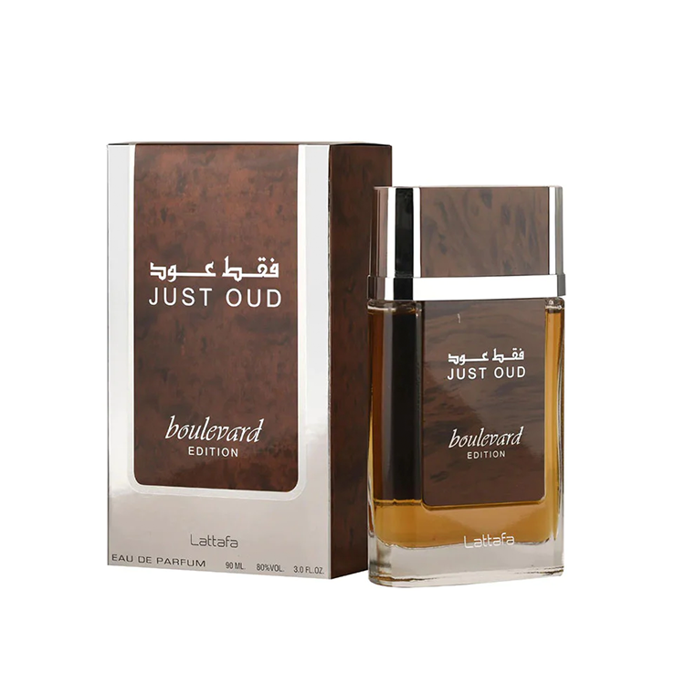 Lattafa Just Oud Boulevard Perfume For Men And Women 3.4oz EDP