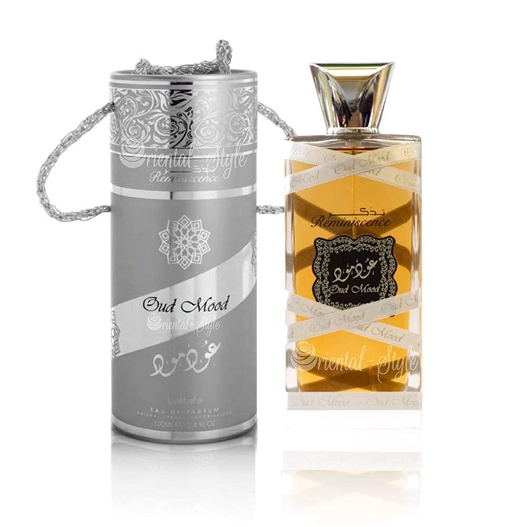 Lattafa Oud Mood Silver Reminiscence EDP Perfume - 100 Ml (For Men & Women)