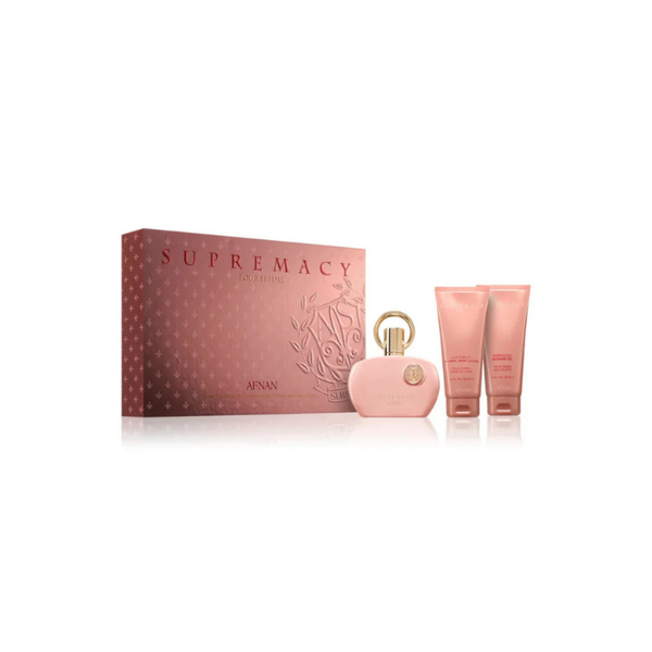 Gift Set Of Afnan Supremacy Pink For Women Online India