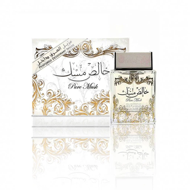 Lattafa Pure Musk (Khalis Musk) 100ml Eau De Parfum + 50ml Free Deodrant