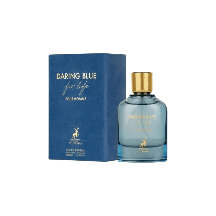 Daring Blue For Life Pour Homme Eau De Parfum 100ml For Men By Maison Alhambra