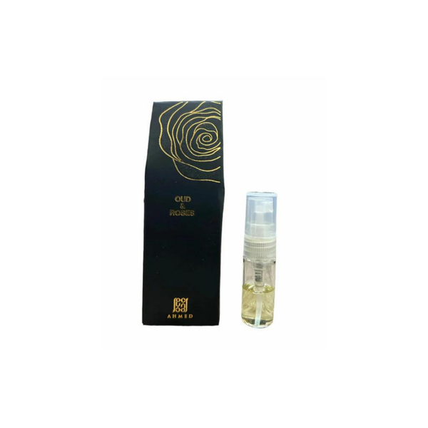 Ahmed Al Maghribi Oud & Roses Edp For Women Vial 2ml (Set of 2 vials)