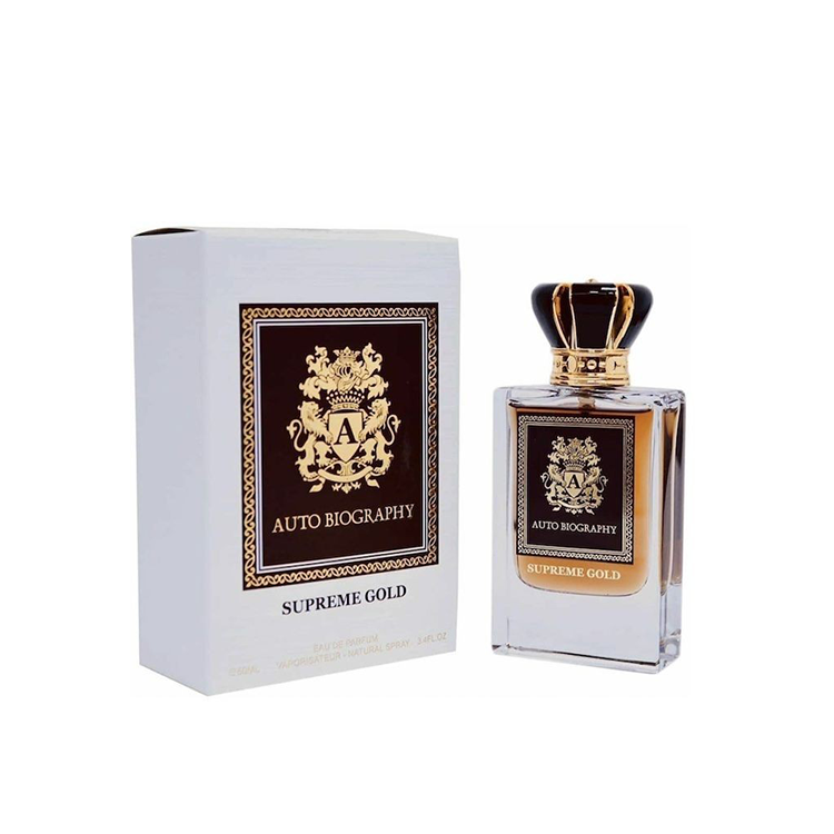 Paris Corner Autobiography Supreme Gold EDP 50ml For Men .