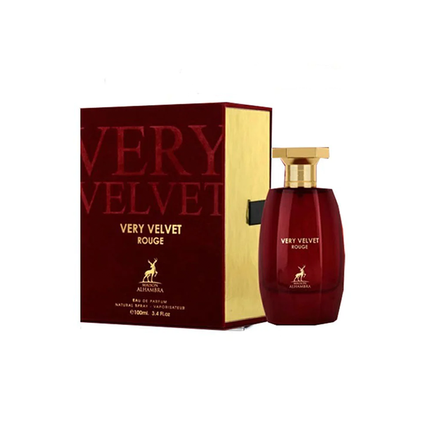 Very Velvet Rouge Edp Perfume By Maison Alhambra 100ml For Women