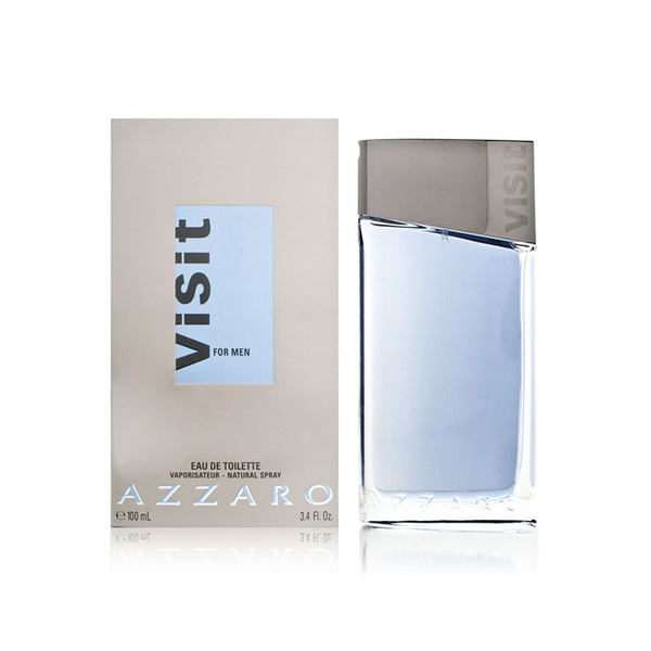 Azzaro Visit Eau De Toilette Spray 100ml Mens Cologne