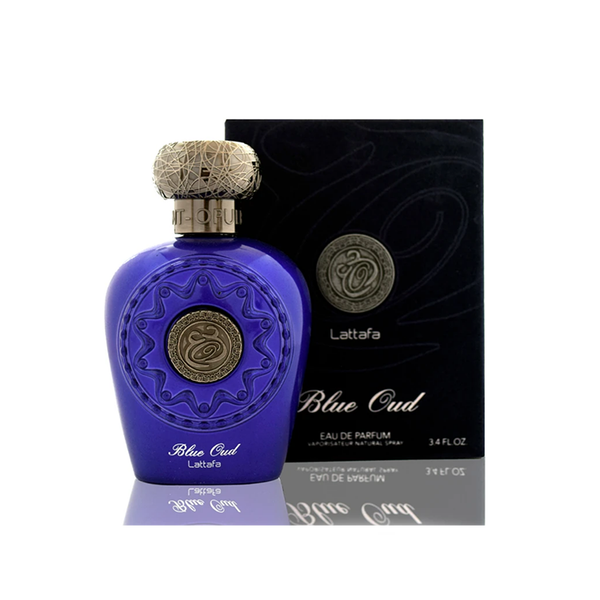 Lattafa Blue Oud Eau De Parfum 3.4oz/100 Ml Unisex Perfume.