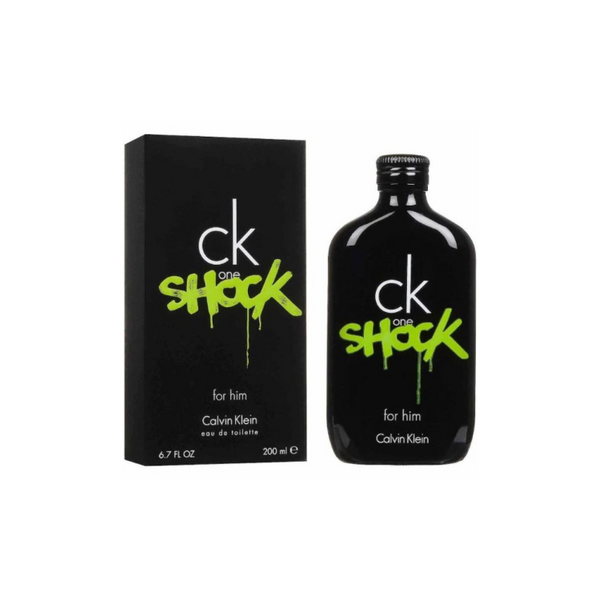 CALVIN KLEIN ONE SHOCK FOR HIM EAU DE TOILETTE 200ML FOR MEN