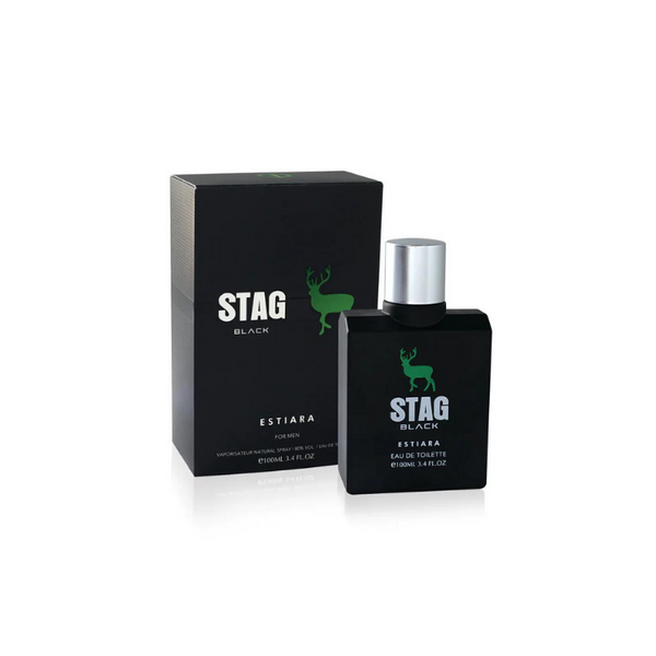 ESTIARA STAG BLACK EAU DE TOILETTE FOR MEN 100ML